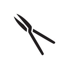 garden tools icon illustration