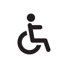 disabled icon illustration