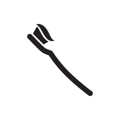 tooth brush icon illustration