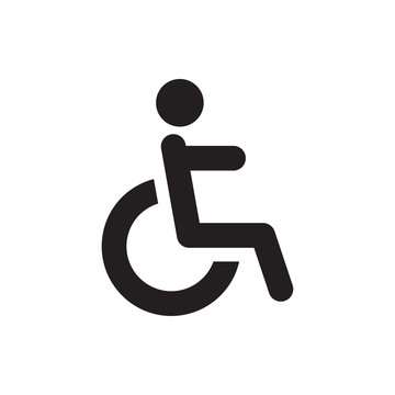 disabled icon illustration