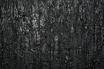 Texture wall black flowing paint, art background