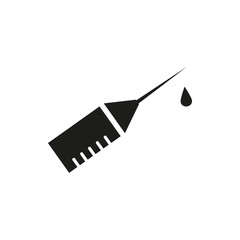 injection rash icon illustration