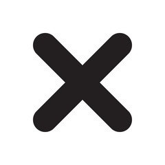 Obraz premium cross icon illustration