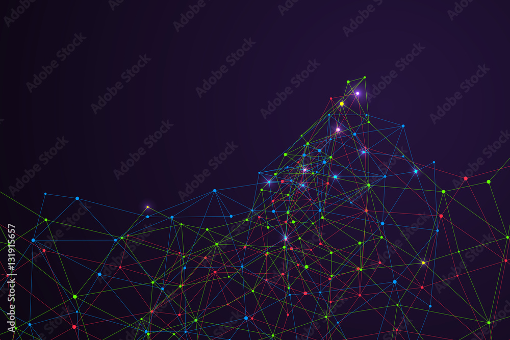 Aufkleber internet connection, abstract sense of science and technology graphic design.