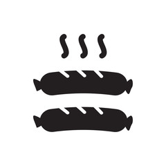sausage icon illustration
