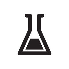 test tube icon illustration