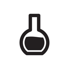 test tube icon illustration
