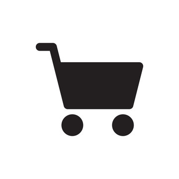 shopping cart icon illustration
