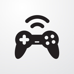 joystick icon vector