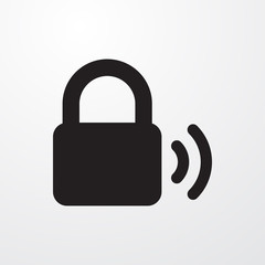 lock icon vector