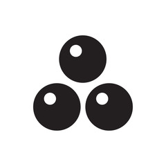 canon ball icon illustration
