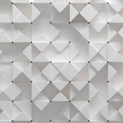 3d illustration of geometric pattern
