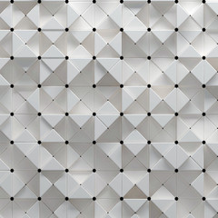3d illustration of geometric pattern - 131918029
