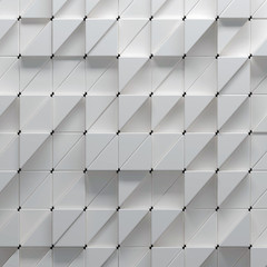 3d illustration of geometric pattern
