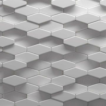 3d illustration of geometric pattern