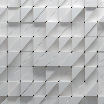 3d illustration of geometric pattern