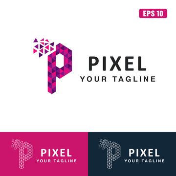 Pixel Logo / Icon Vector Design (Business Logo Idea)