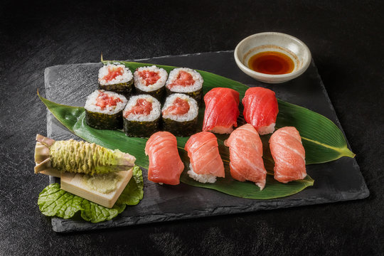 大トロと握り寿司　 Sushi 