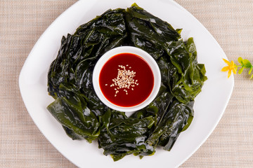 Seasoned miyoek seaweed - Korean food