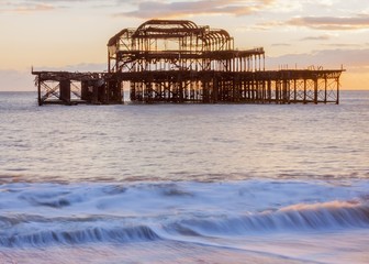 Fototapeta premium Old Brightion Pier