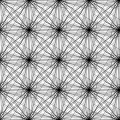 Ornamental Seamless Line Pattern. Endless Texture. Oriental Geometric Ornament