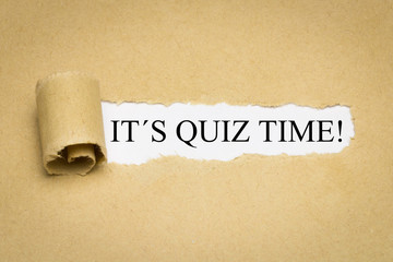 It´s Quiz Time!