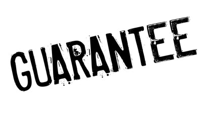 Guarantee rubber stamp