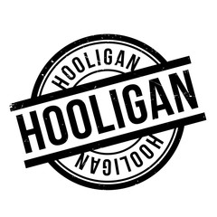 Hooligan rubber stamp