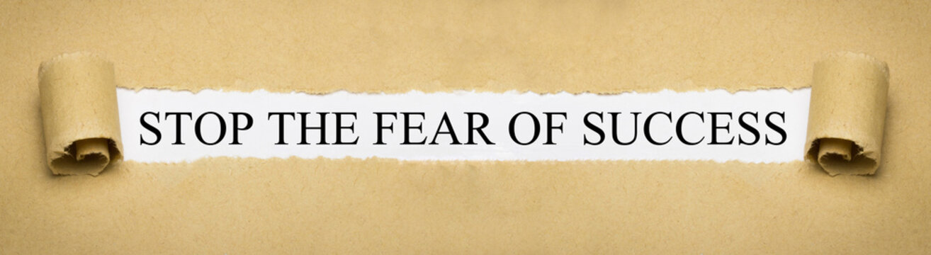 Stop the Fear of Success