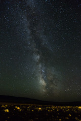 Unsere Galaxie über der Wüste Gobi