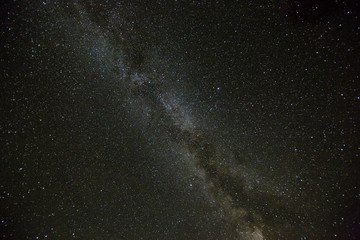 Unsere Galaxie über der Wüste Gobi