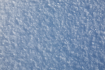 Obraz premium The natural texture of the snow, covered with crystals of frost