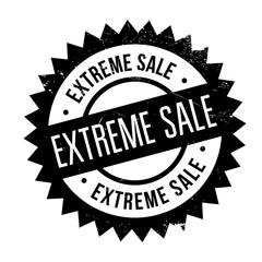 Extreme Sale stamp. Grunge design with dust scratches. Effects can be easily removed for a clean, crisp look. Color is easily changed.