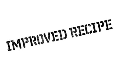 Improved Recipe rubber stamp
