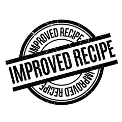 Improved Recipe rubber stamp