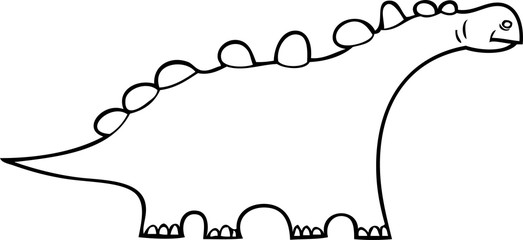 Brontosaurus vector