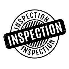 Inspection rubber stamp