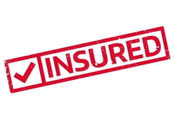 Insured rubber stamp