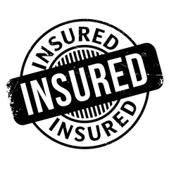 Insured rubber stamp