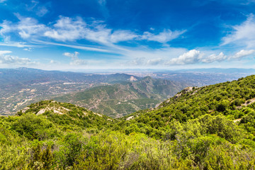 Montserrat mountains in Spain