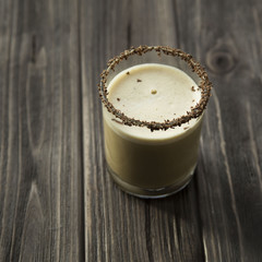 coffee chocolate milk alcoholic cocktail