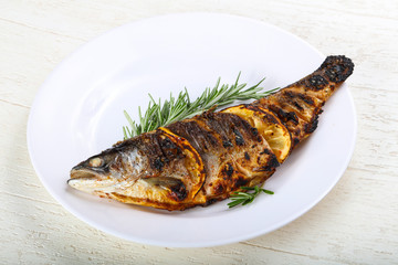 grilled trout