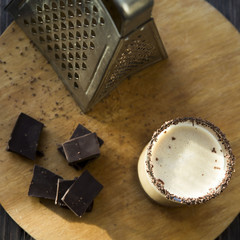 coffee chocolate milk alcoholic cocktail