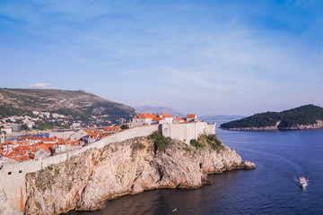 Croatia dubrovnik castle wall