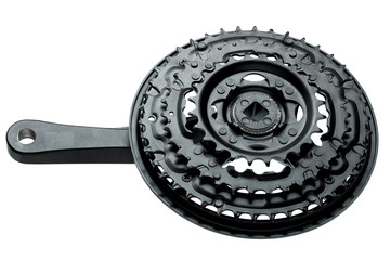Bicycle crank for mountain bike.