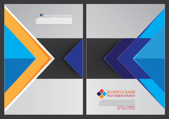 Annual report cover design