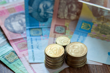 the Ukrainian currency hryvnia.