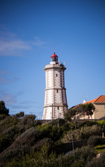 Guia Lighthouse in Cascais. Portugal
