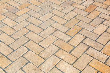 Gray paving slabs close-up.