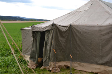 the tent